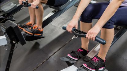 Best rowing machines: two machines in use