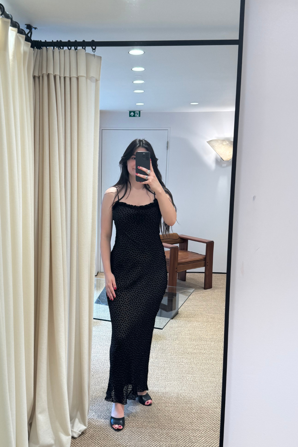 Sofia wearing The Esmé dress from Realisation Par