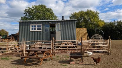 The Romney Hut offers enough room for two or three people to share