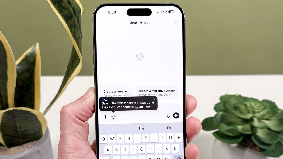 news - I just went hands-on with ChatGPT search on mobile - here’s why I'm ditching Google