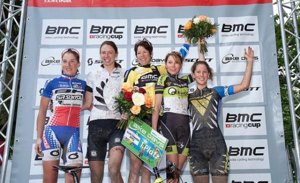 Elite women's podium in Solothurn