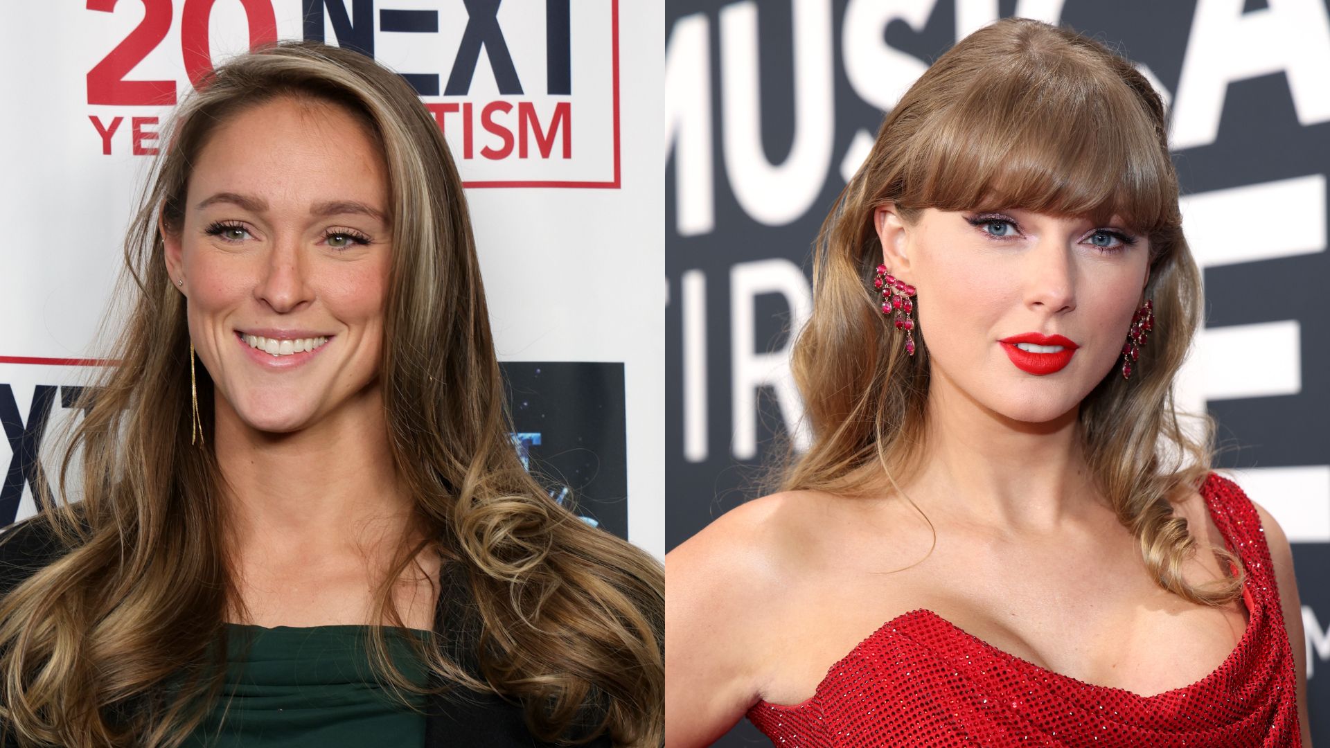 Kylie Kelce Defends Taylor Swift After She Was Booed at the Super Bowl |  Marie Claire