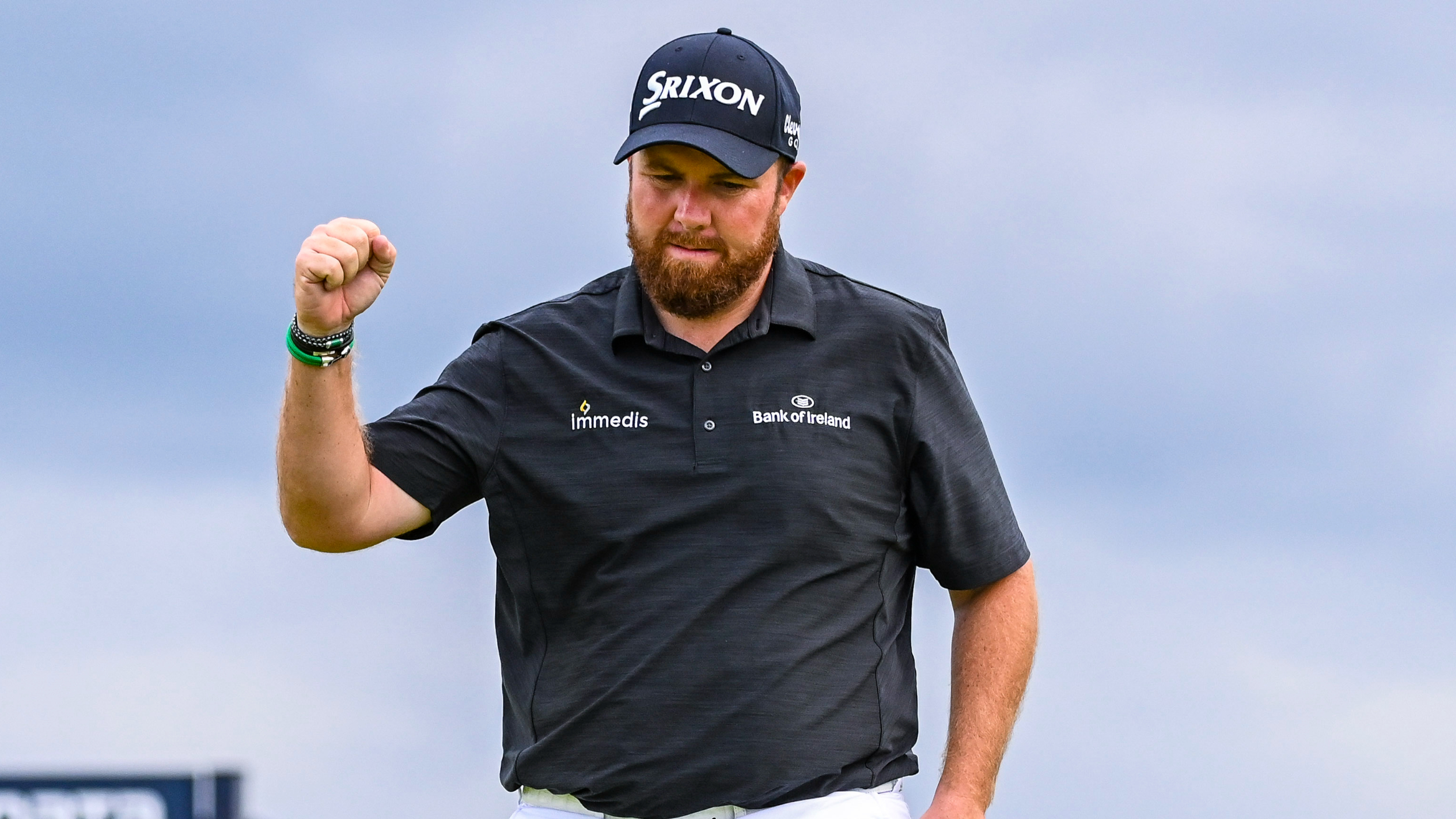 Shane Lowry during the third round of The Open