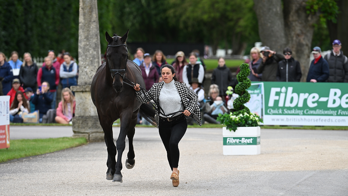 Bramham Horse Trials final trot-up &amp;ndash; Aimee Penny and Freshman HH
