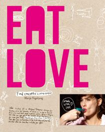 View of a ‘Eat Love’ books cover page.