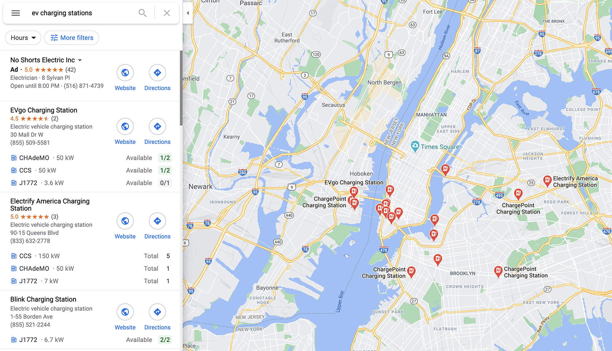 Electric Car Charging Stations Near Me Where To Charge Your Electric 