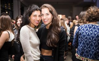 From left, 4.5 trend forecaster and brand developer Rita Nakouzi and The Uplift Project co-founder Katia Tallarico 