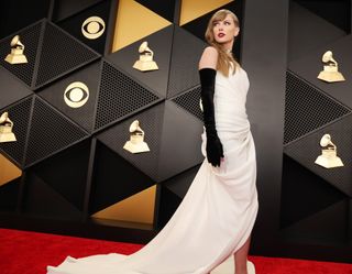 Taylor Swift at the 2024 Grammys