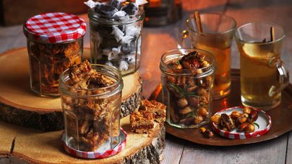 mulled cider recipe with bonfire toffee