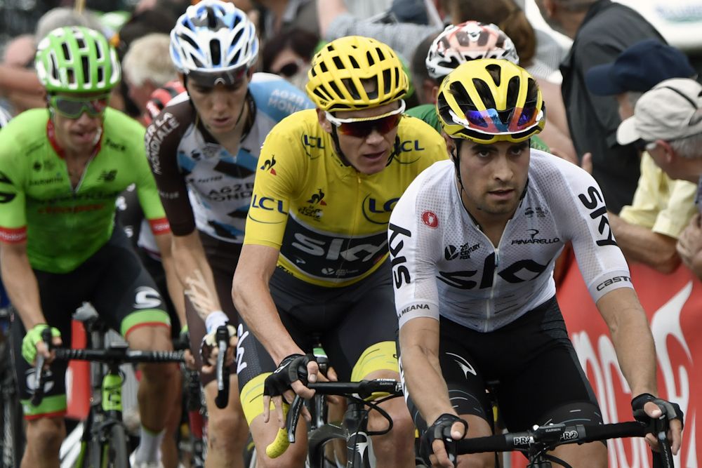 Tour de France: Landa ordered to wait for Froome in Massif Central ...