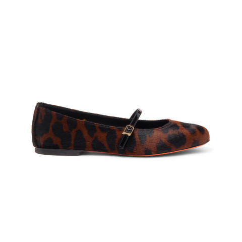 Women's Animal-Print Cavallino Ballet Flat