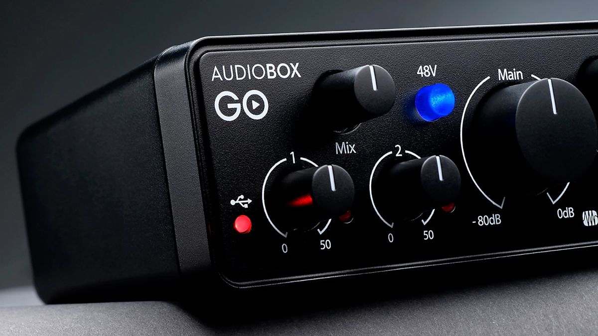 PreSonus AudioBox GO Audio Interface Review | GuitarPlayer