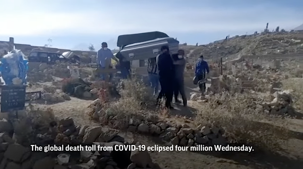 Global death toll from COVID-19 officially tops 4 million | The Week