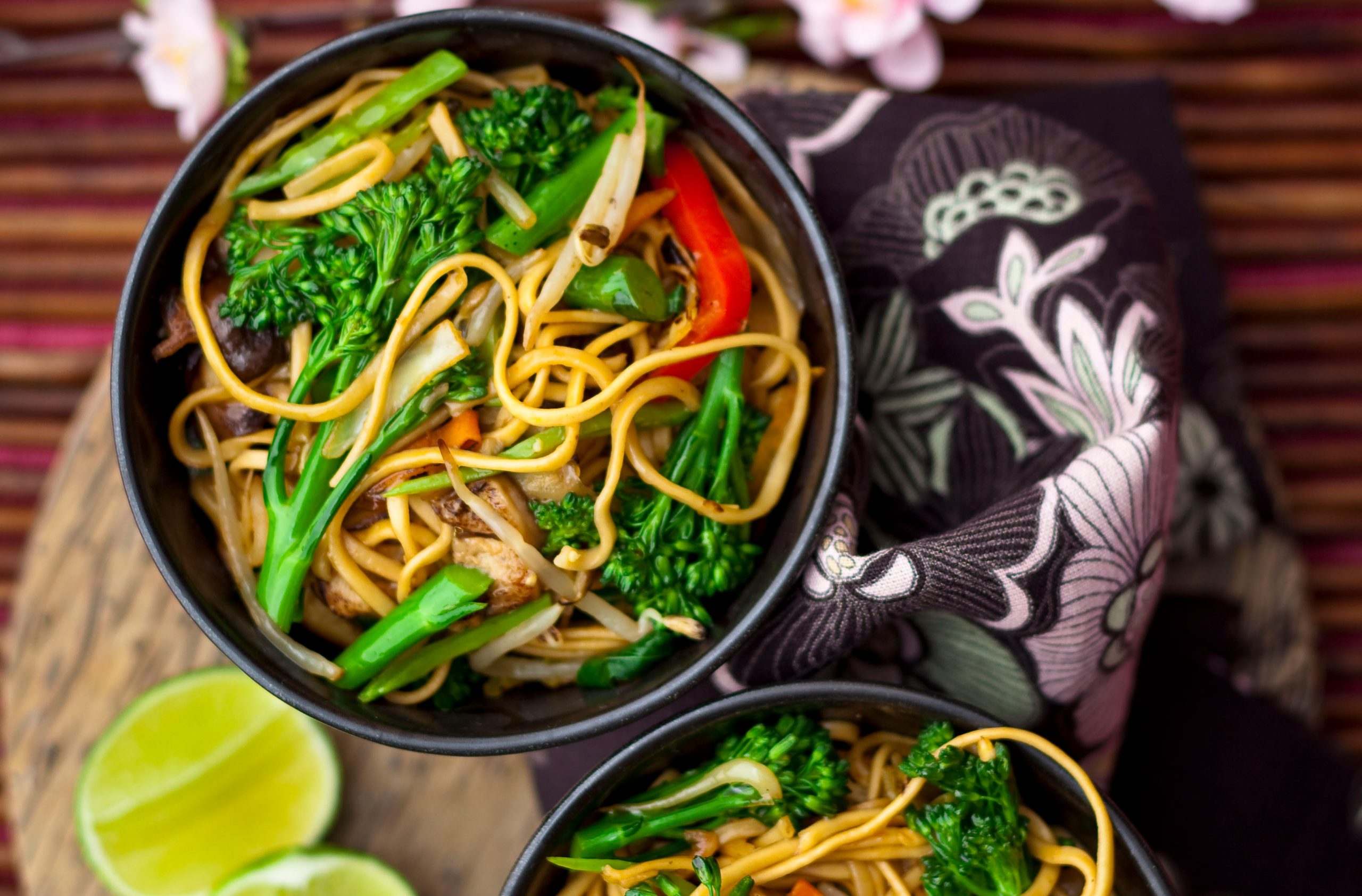 Chinese vegetable chow mein
