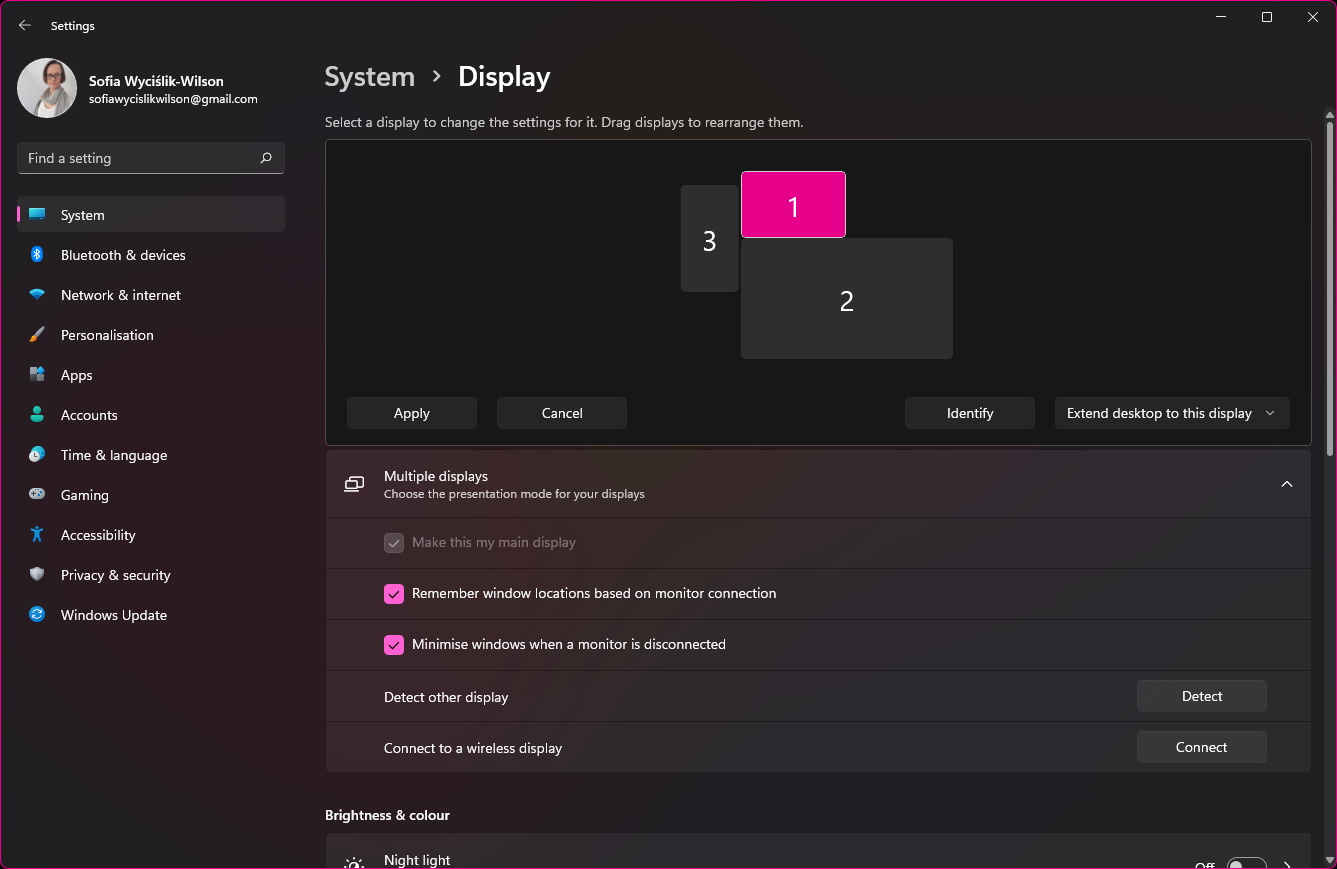 Moniteur Windows 11 étape 5