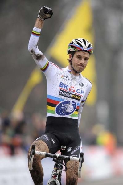 World champion Niels Albert (BKCP - Powerplus) wins the final round of the World Cup in Hoogerheide, The Netherlands.