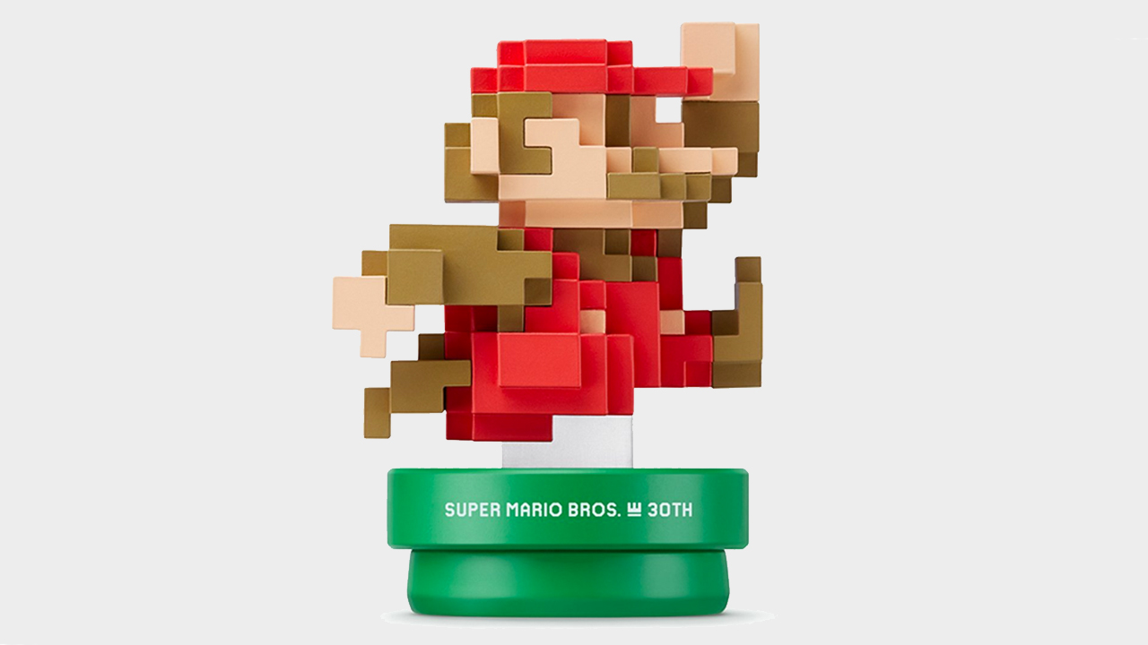 super mario 8 bit amiibo