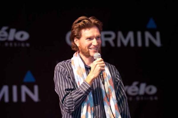 Dave Zabriskie at the Garmin presentation