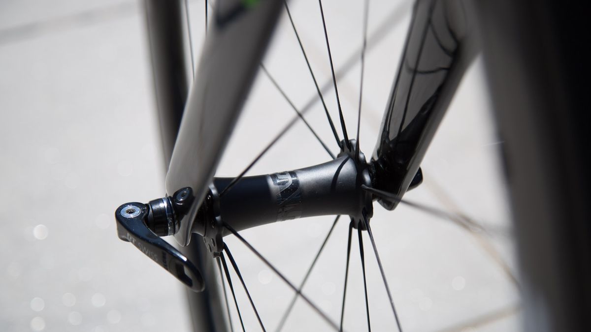 A leftover DT Swiss skewer from last year's wheels