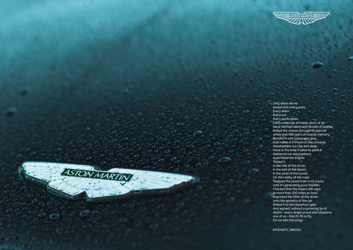 Aston Martin by Design Bridge and Partners