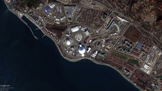 Earth from Space: 2014 Winter Olympics Village