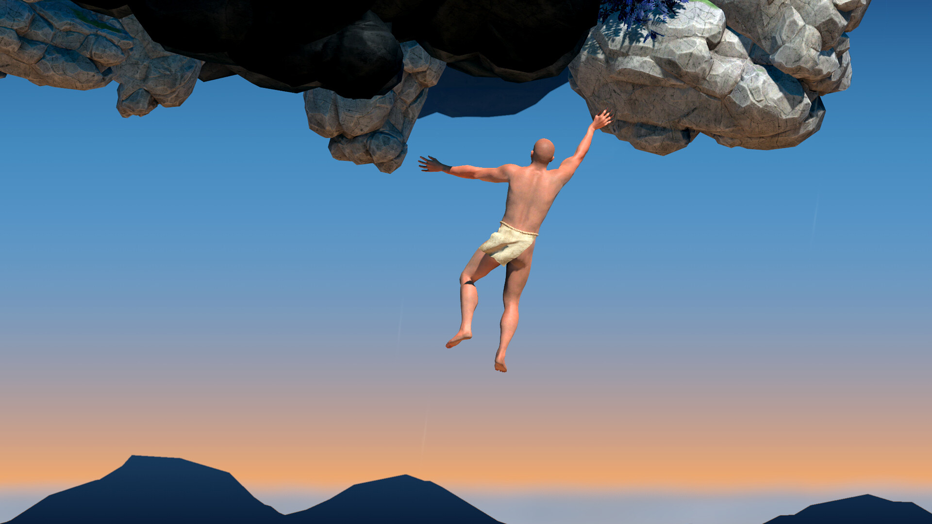 Скриншот игрового процесса A Difficult Game About Climbing