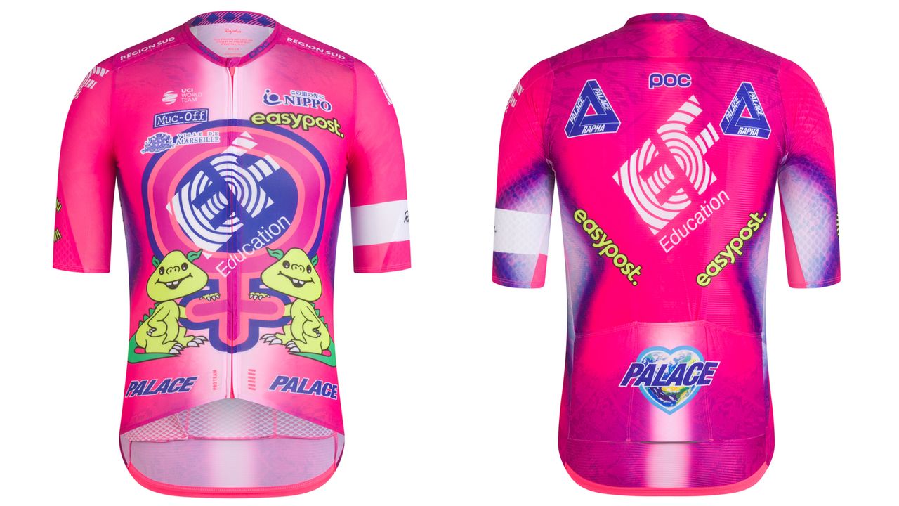 Highlight from the Rapha and Palace collaboration