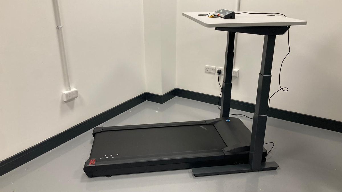 LifeSpan Under Desk Treadmill TR1200DT3 GlowUp review Live Science