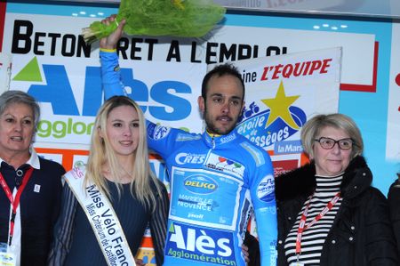 Remi di Gregorio (Delko Marseille) leads the mountains classification