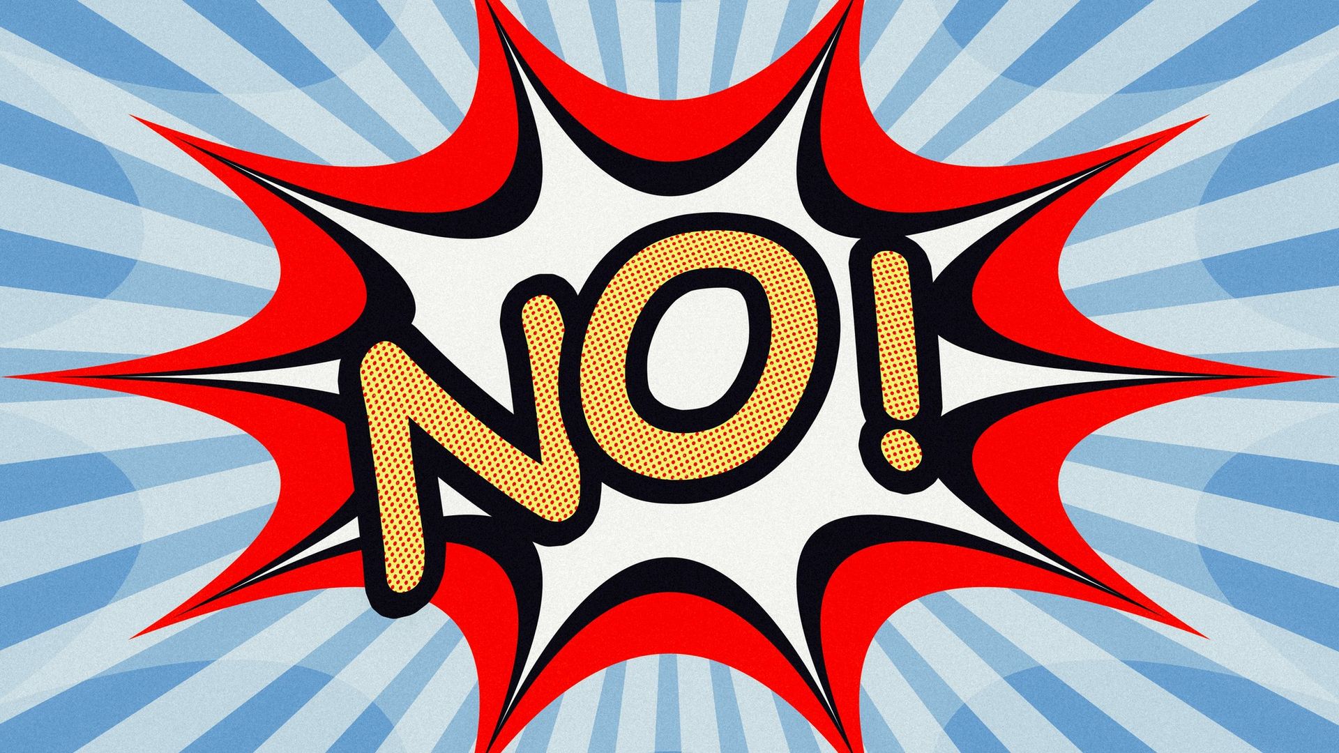 Comic speech bubble