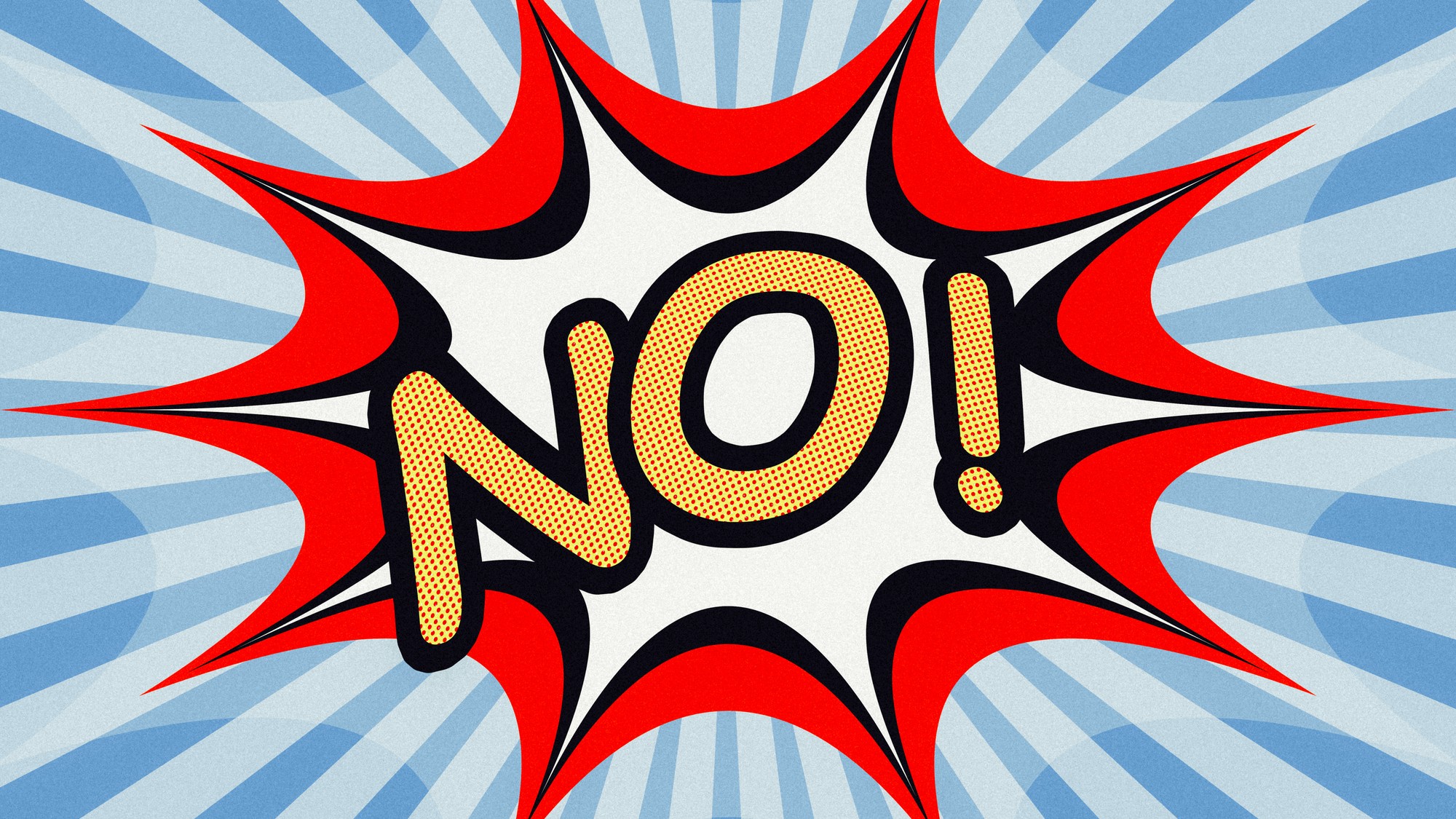 Comic speech bubble