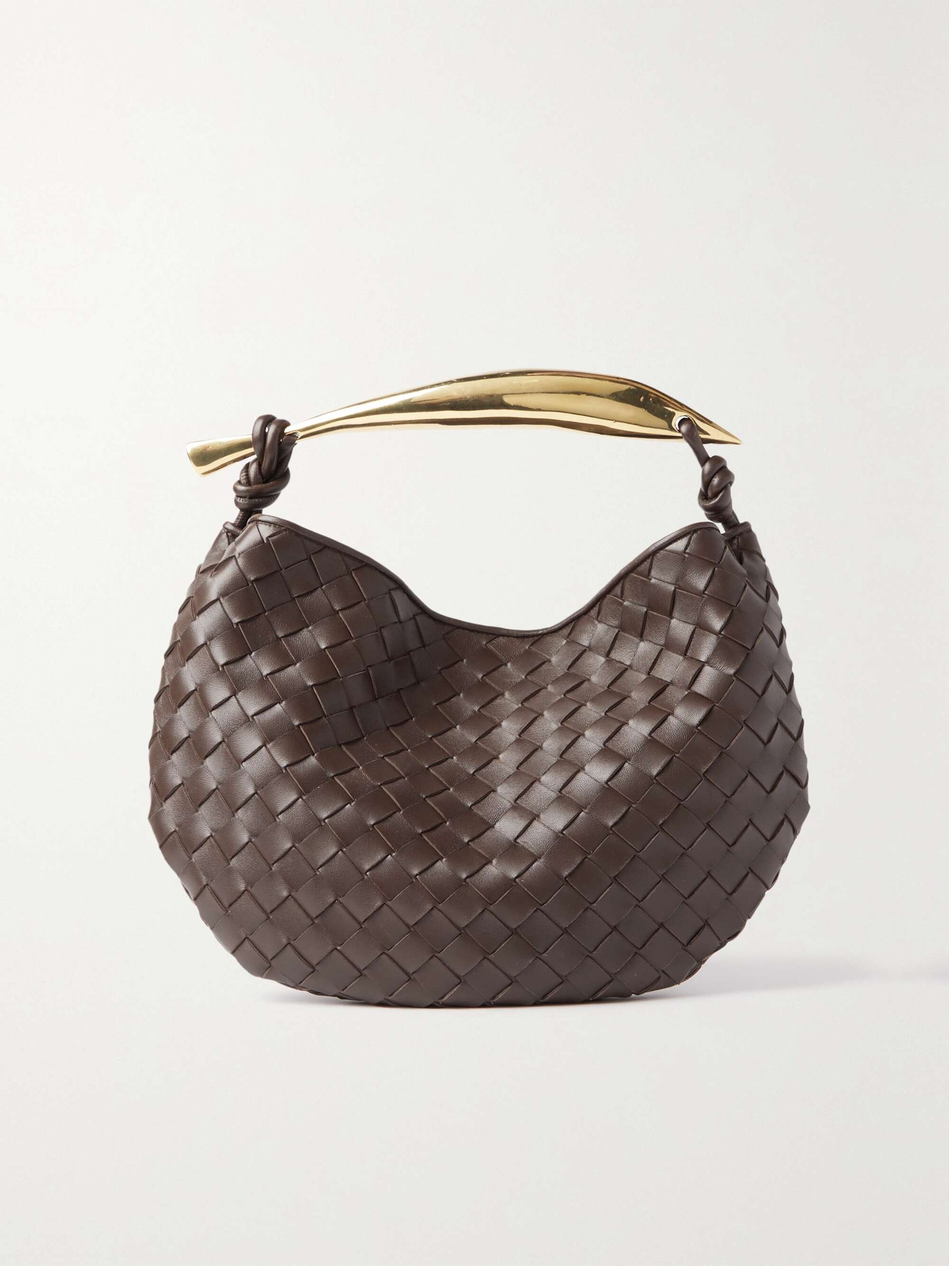 Sardine Intrecciato Leather Tote