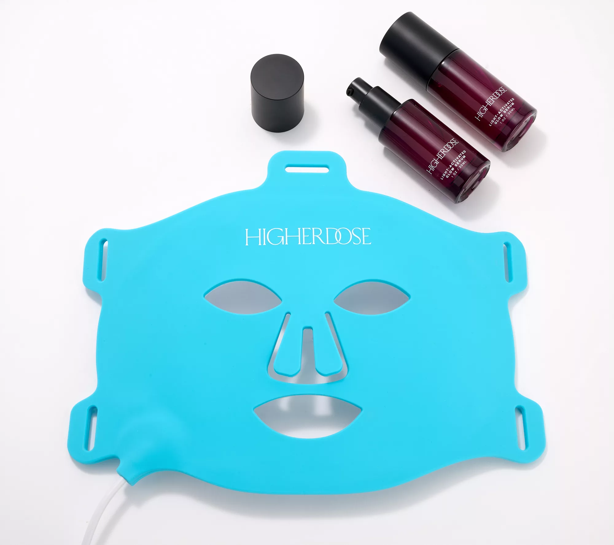Higherdose Red Light Face Mask W/ Light- Activated Serum Bundle