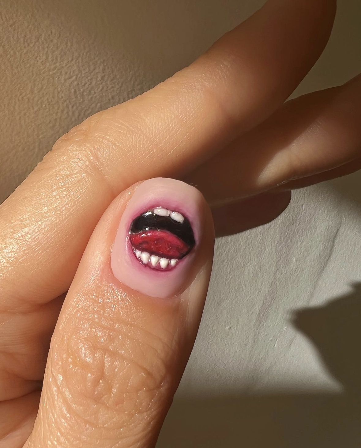 Halloween nail art by Betina Goldstein
