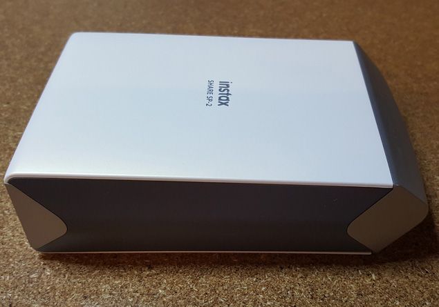 Fujifilm Instax SHARE SP-2 image: The compact photo printer is one of the lightest we reviewed, tipping the scales at just over half a pound.