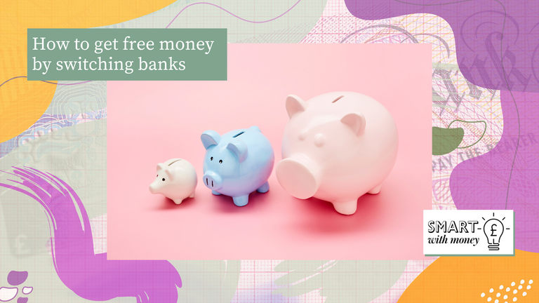 Three piggy banks in a row