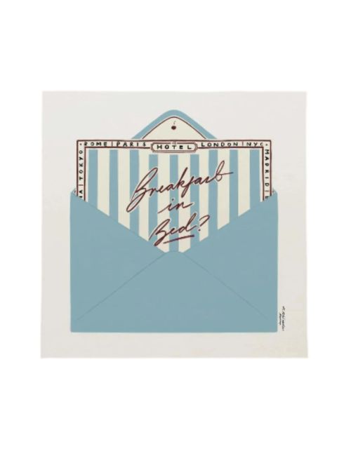 Breakfast in Bed Art Print