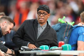 Ian Wright and Gary Neville disagreed over the incident