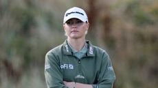 Charley Hull playing in the AIG Women's Open at Royal Lytham & St Annes