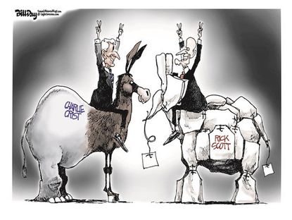 Political cartoon U.S. Florida election