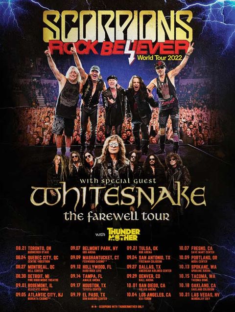 Scorpions and Whitesnake announce tour with David Attenborough-style ...