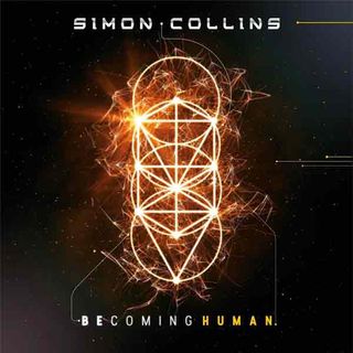 cover art for Simon Collins Becoming Human album