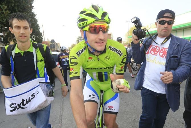 Thumbs up for Elia Viviani (Cannondale)