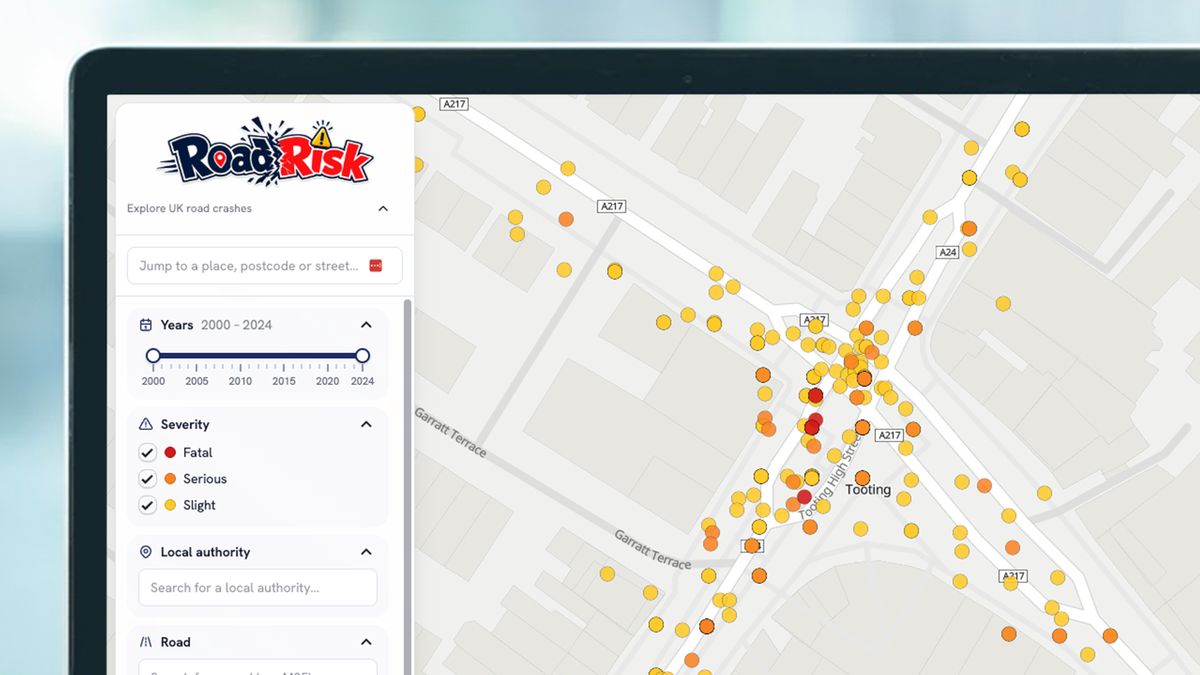 I used this free tool to see every road collision near my home over the past 25 years — and it’s helped me plot safe walking routes for my kids