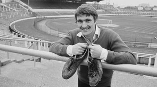 Scottish footballer Charlie Cooke, the new winger for Chelsea FC, at Stamford Bridge football stadium in London, UK, 18th January 1974. (Photo by Evening Standard/Hulton Archive/Getty Images)