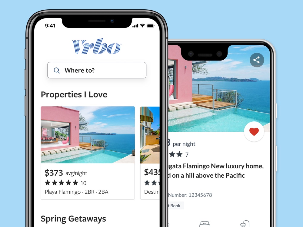 best travel apps: Vrbo