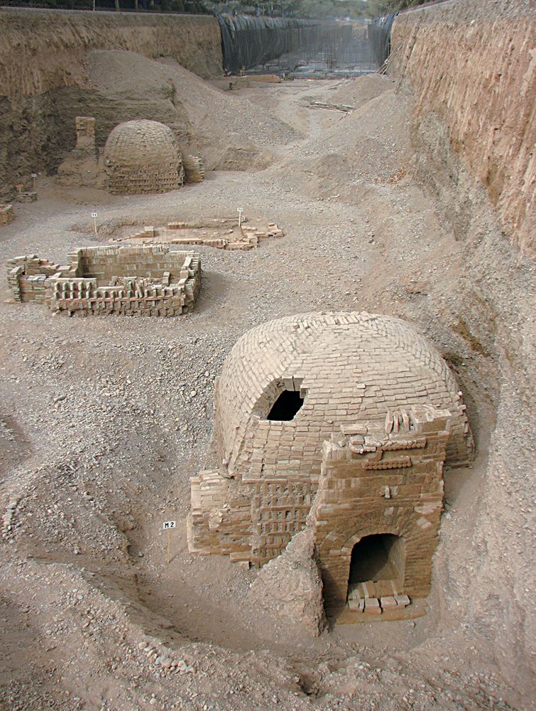 An ancient cemetery - silk road