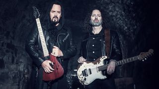 [L-R] Tom S. Englund and Henrik Danhage of Evergrey