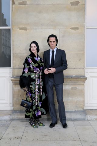 Susie and Nick Cave in Valentino