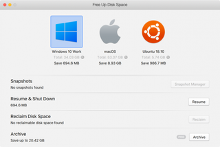 free up disk space in parallels desktop 14